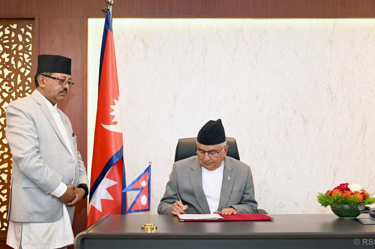 President Paudel authenticates ‘Alternative and Development Finance Mobilization Bill, 2026’