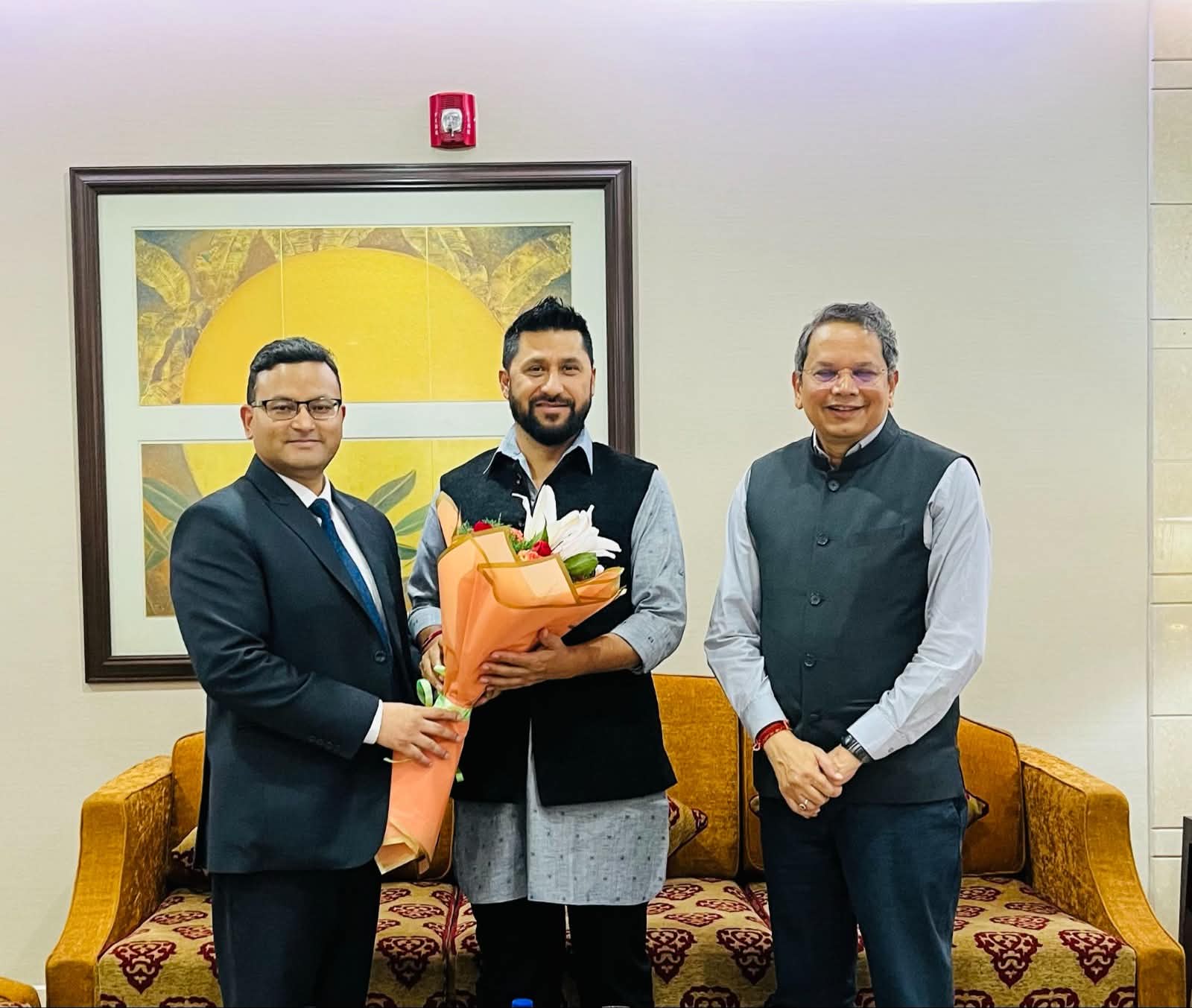 RSP Chairman Rabi Lamichhane concludes official visit to India
