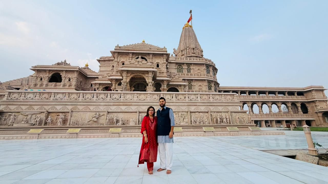 RSP Chairman Rabi Lamichhane visits Ayodhya