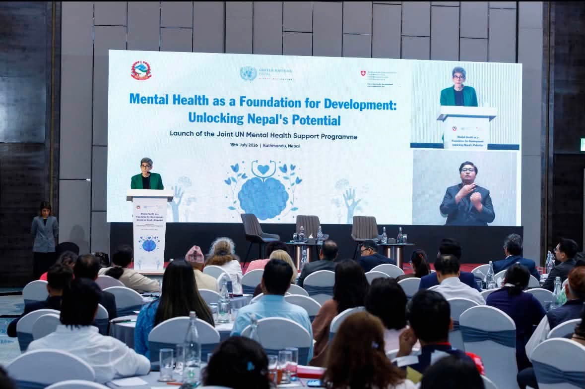 Switzerland pledges support for newly launched UN mental health programme in Nepal