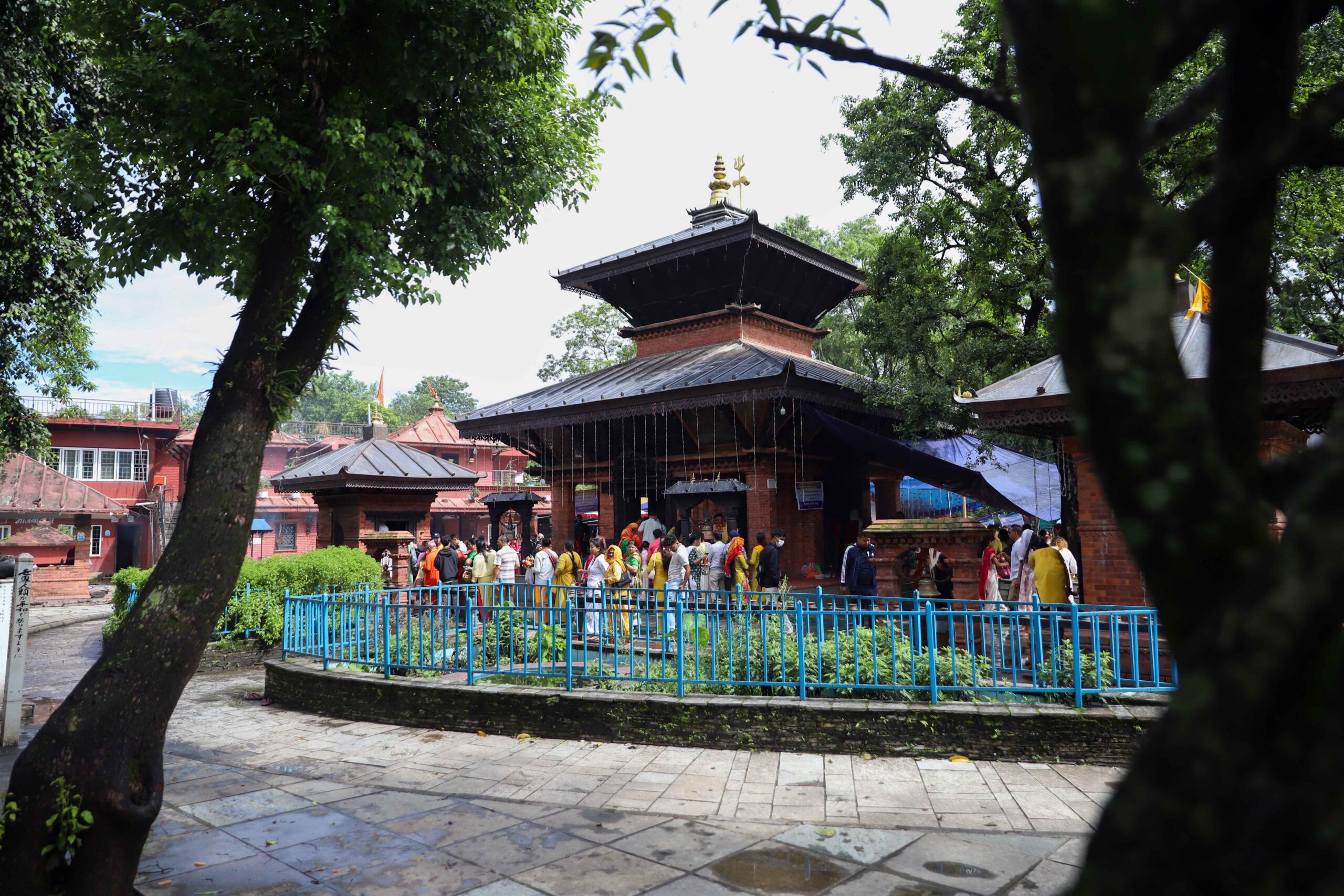 Devotees gather at Pokhara’s Kedareshwar Temple (Photo Feature)