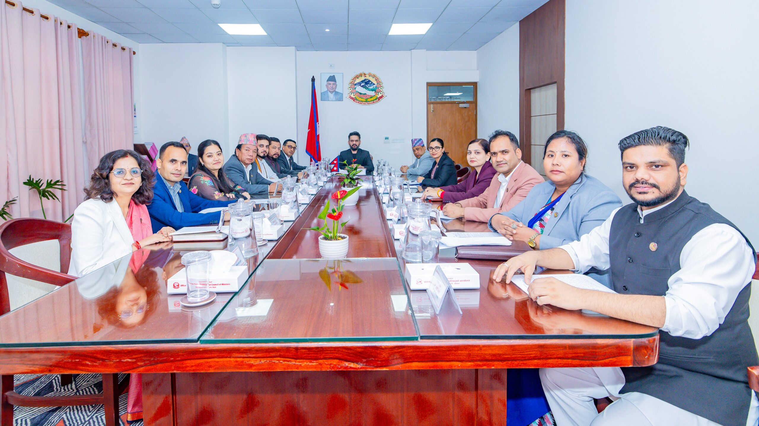 Cabinet meeting begins at Singha Durbar