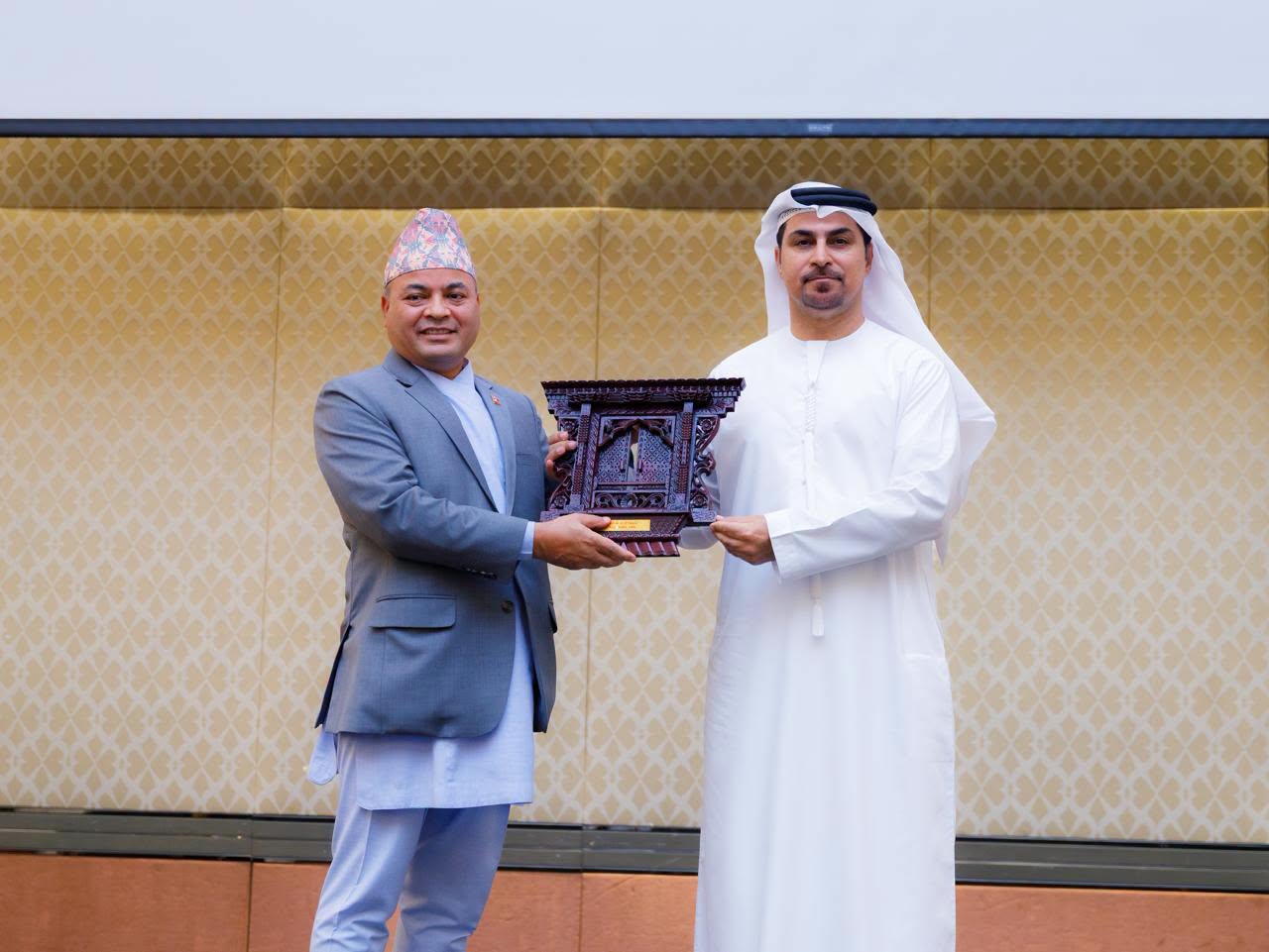 Nepal Embassy in Abu Dhabi pitches investment opportunities to UAE businesses