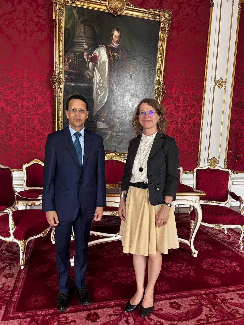 Nepal’s ambassador meets Austrian president’s adviser