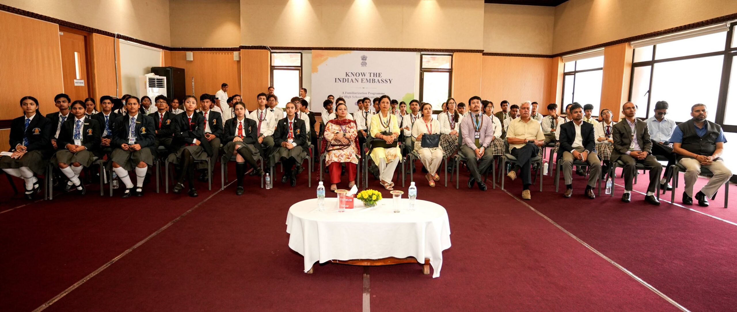 India in Nepal hosts Kathmandu students under “Connect with the Indian Embassy” programme