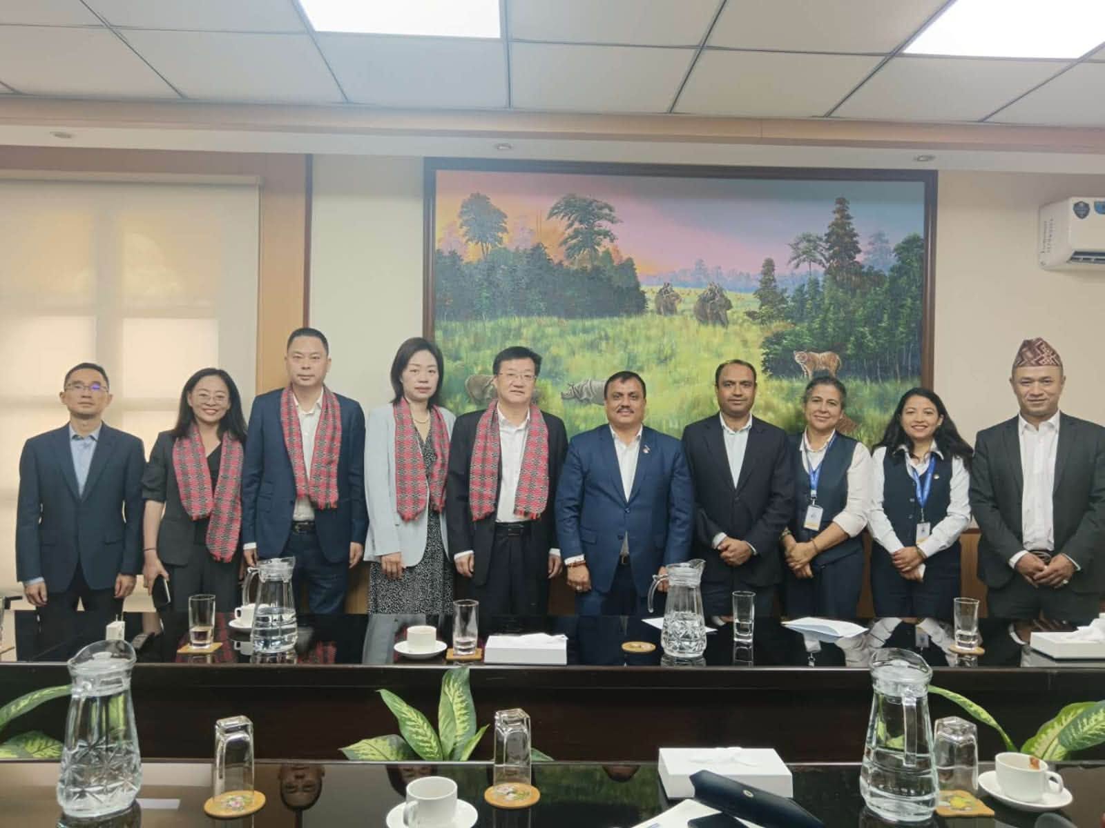 Chinese tourism delegation, Nepal Tourism Board discuss boosting visitor exchanges