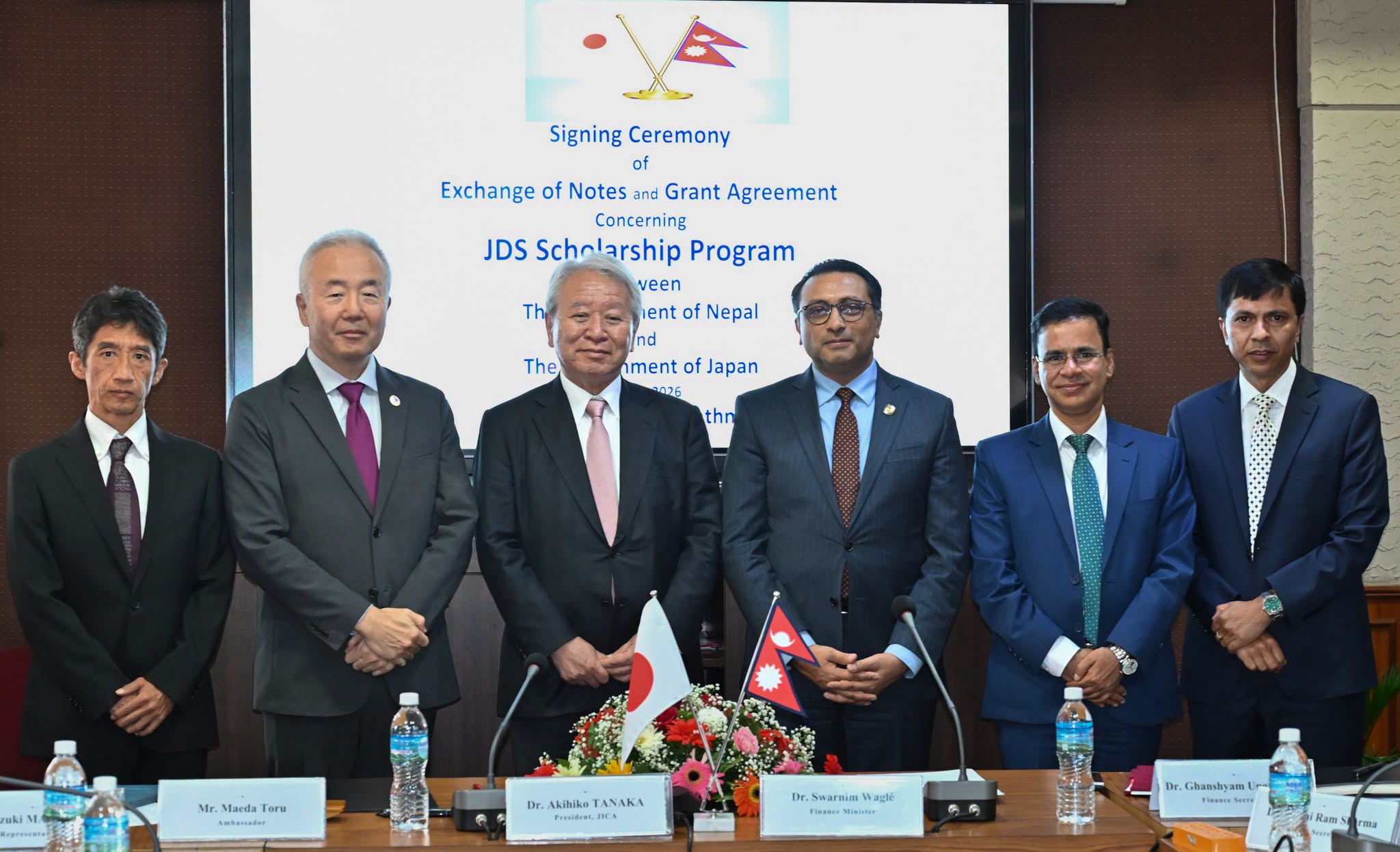 Japan signs ¥410 million grant for government officials’ scholarship program