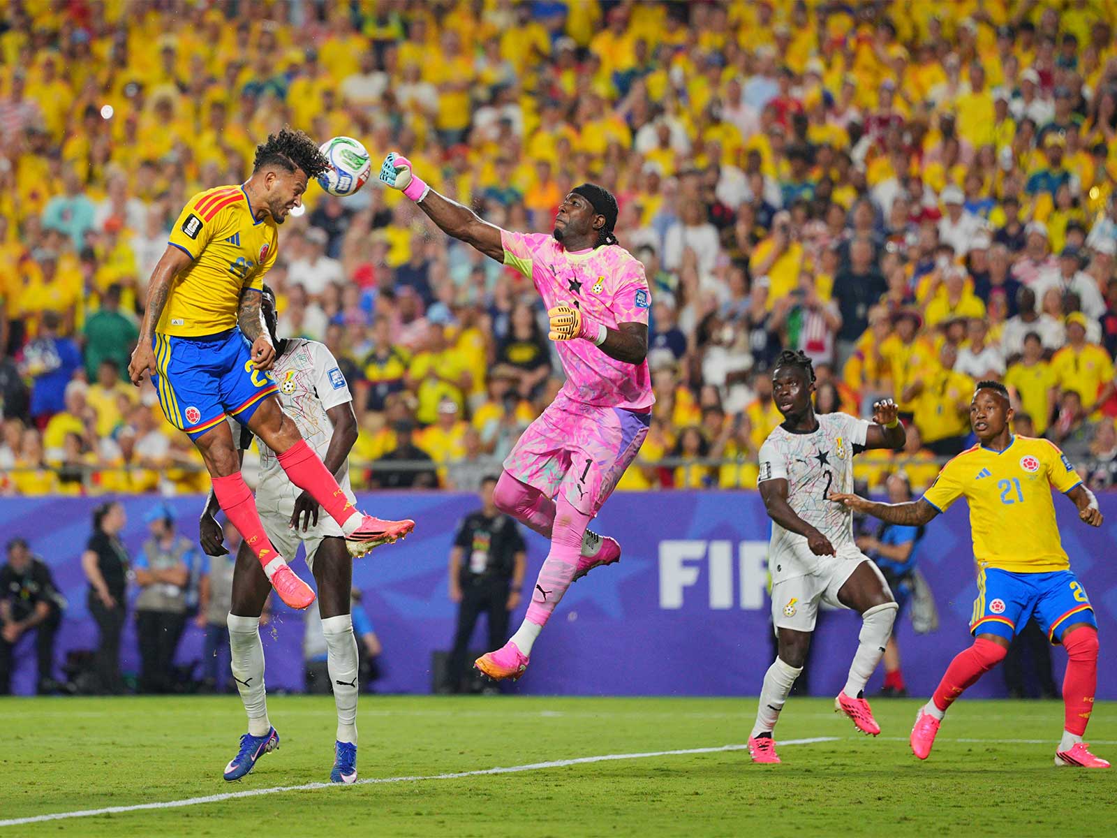 Arias strikes as Colombia beat Ghana 1-0 to seal R16 spot