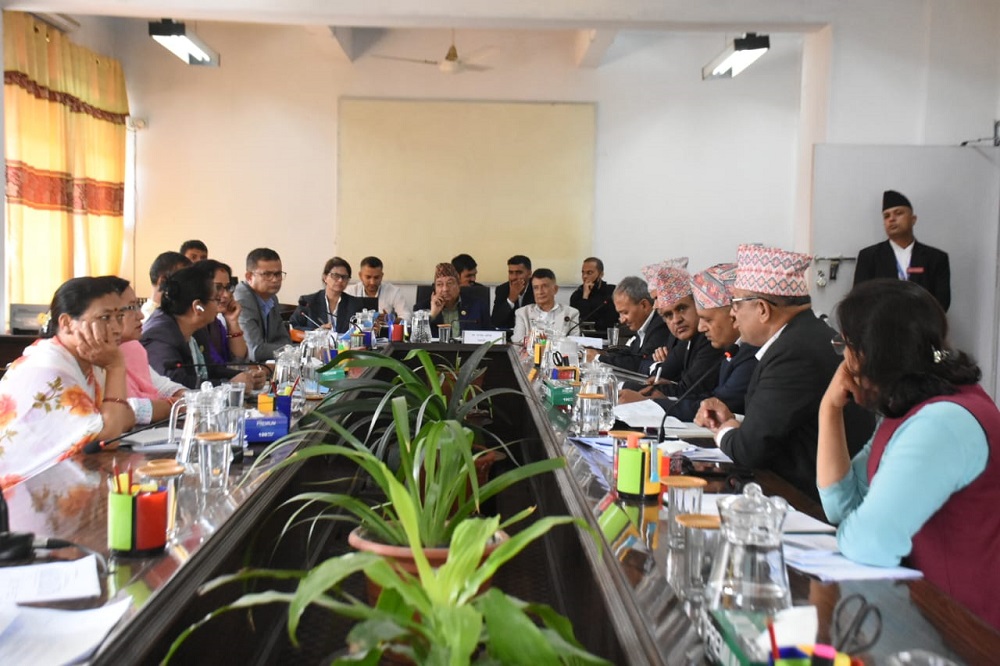 HoR Finance Committee discusses NRB Act amendment bill