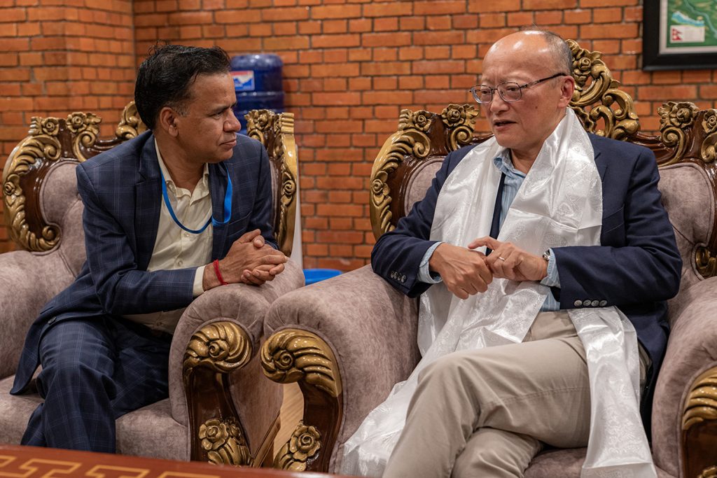 ADB President Masato Kanda arrives in Kathmandu 