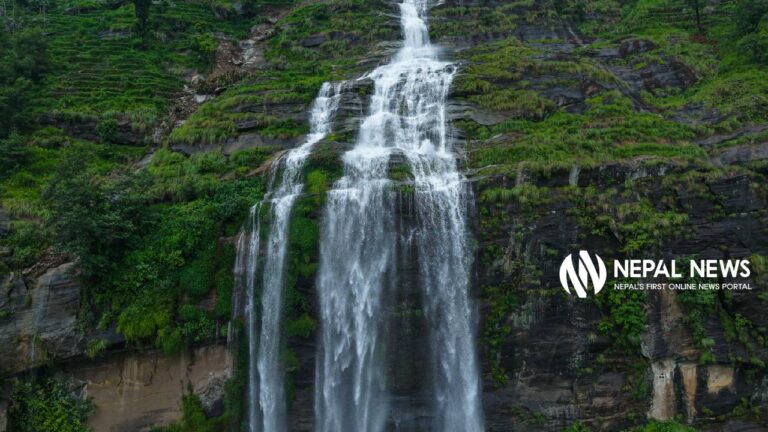 Captivating Bhange Waterfall draws growing crowd of domestic tourists (Photo Feature)