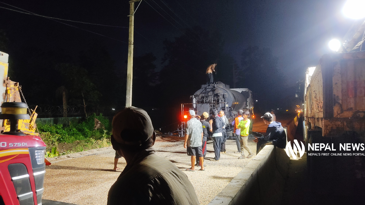 Construction of Butwal-Narayangadh road section in full swing [Photo Feature]