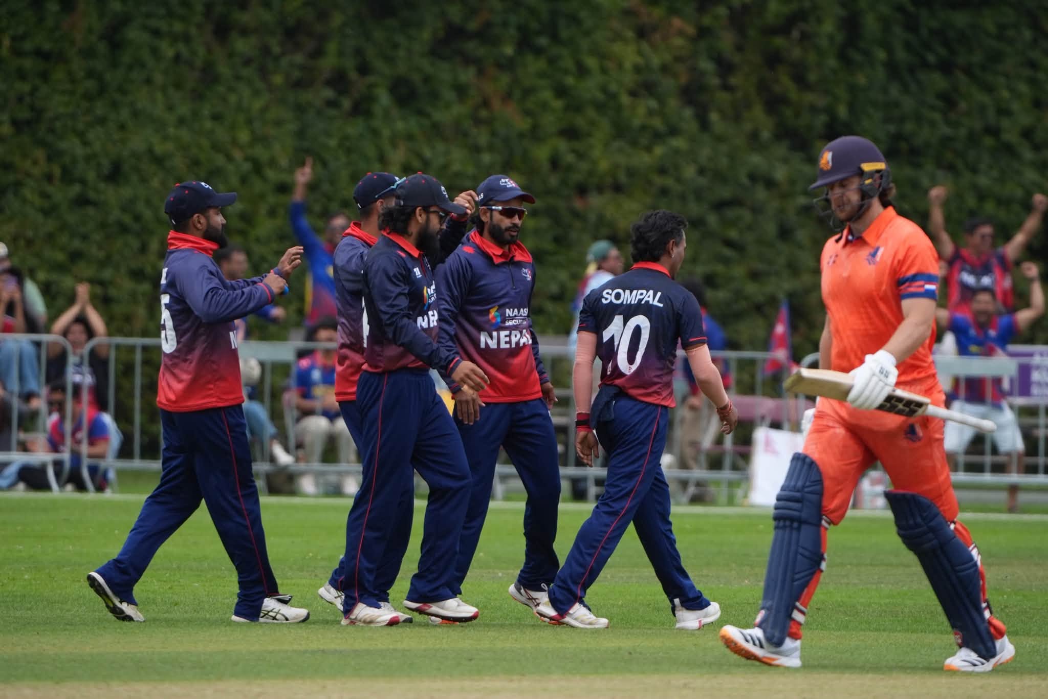 Nepal sets 158-run target for Netherlands