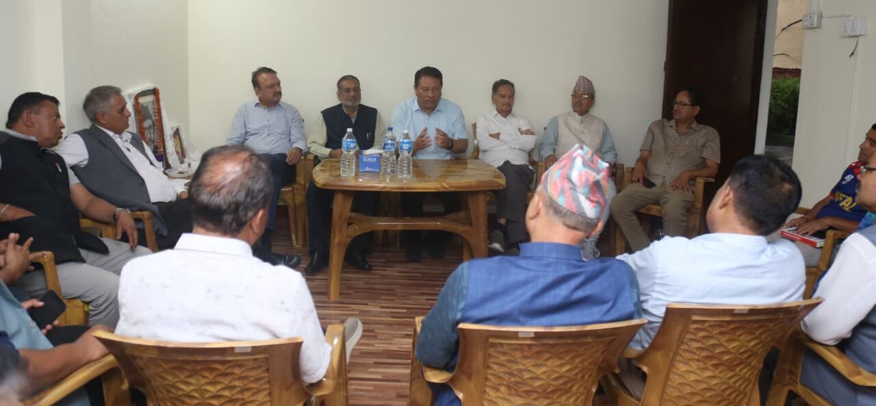 Nepali Congress local leaders urge opposition faction against party split
