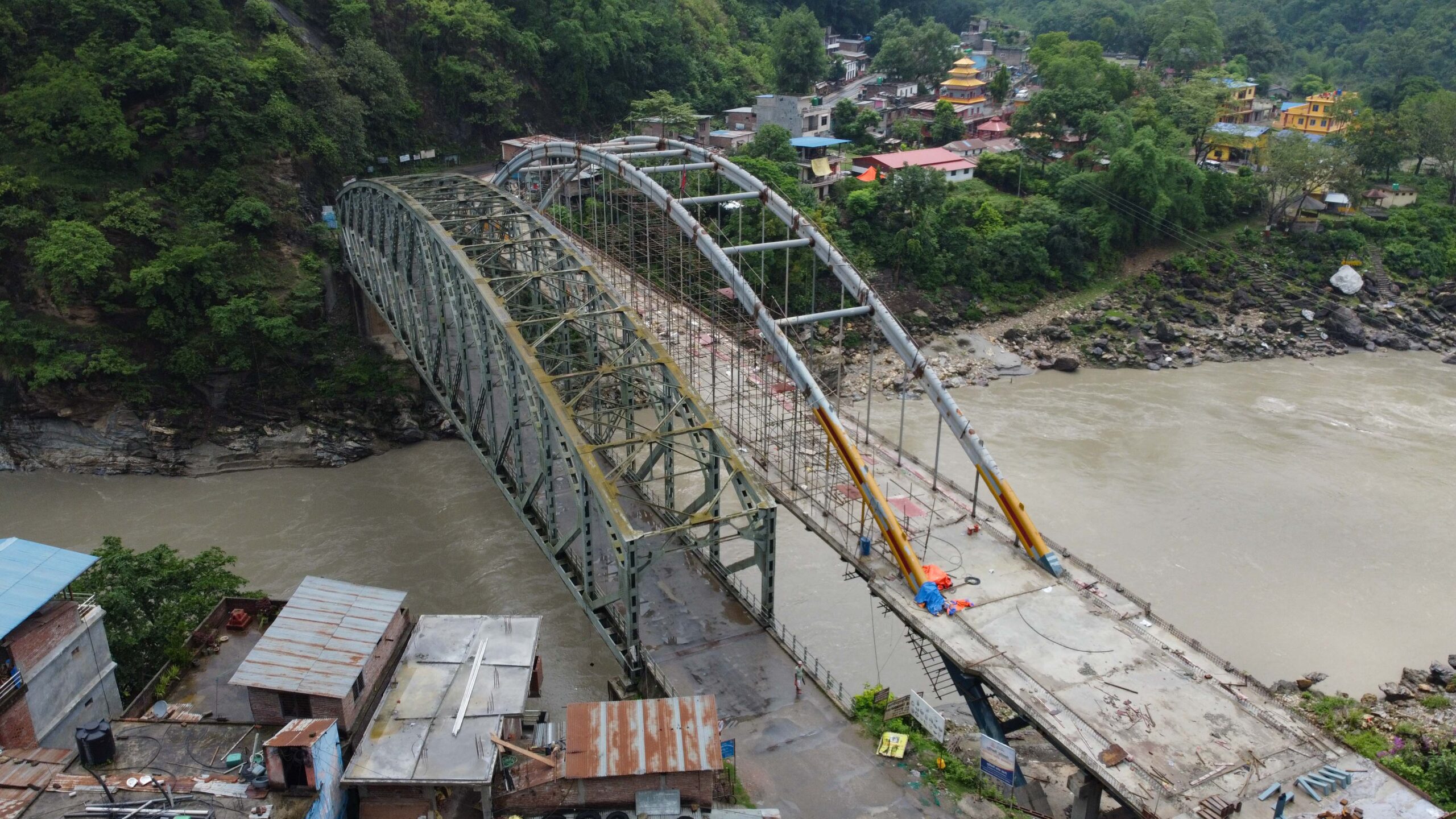 Ramdi Steel Tube Arch Bridge connecting Gandaki and Lumbini provinces [Photo Feature]