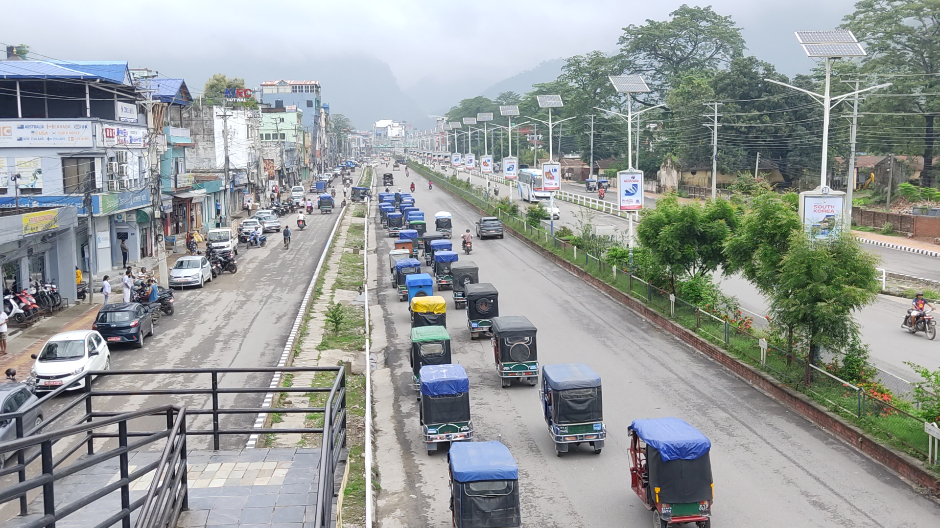 E-rickshaw operators protest in Butwal (Photo Feature)