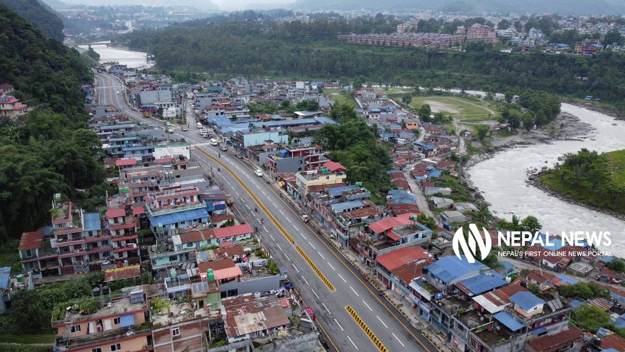 Pokhara’s Harichok–Yamdi road section expanded to four lanes [Photo Feature]