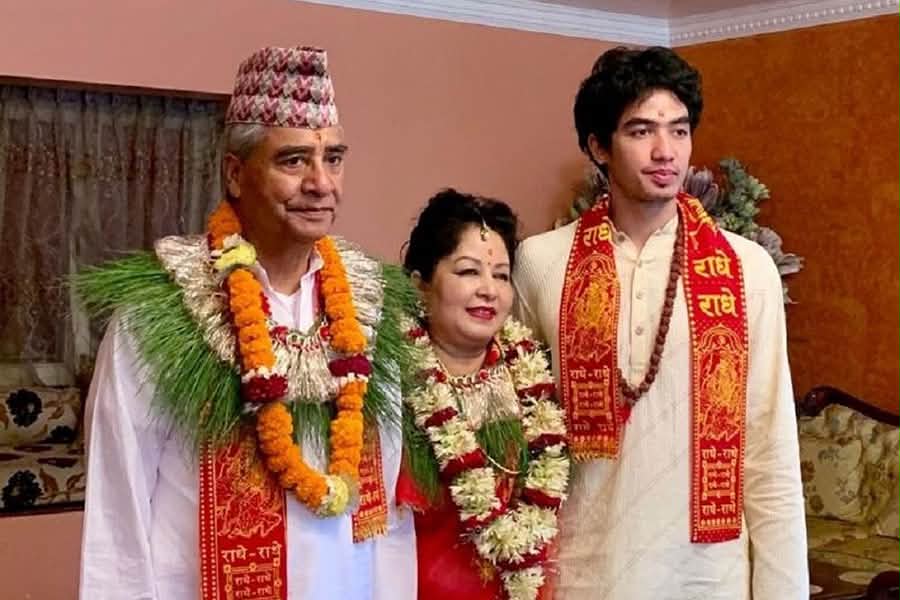 Money Laundering Department summons Deuba’s son Jaybir for investigation