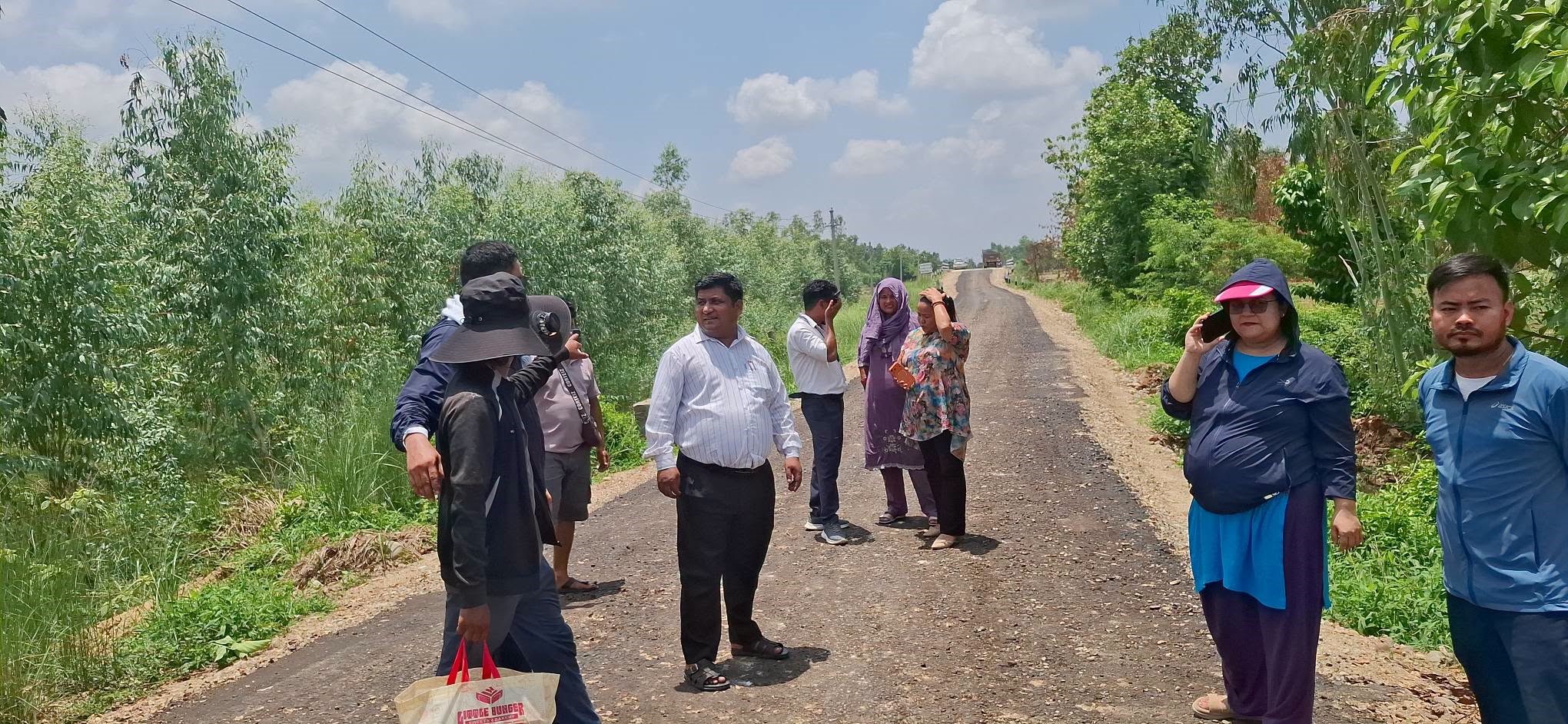 Khajura Rural Municipality constructs alternative route