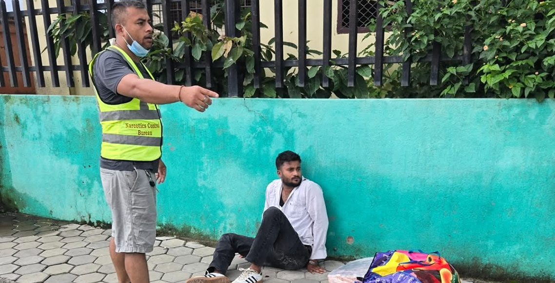 Police fire shots in Kathmandu’s Kuleshwor, three arrested with large drug stash