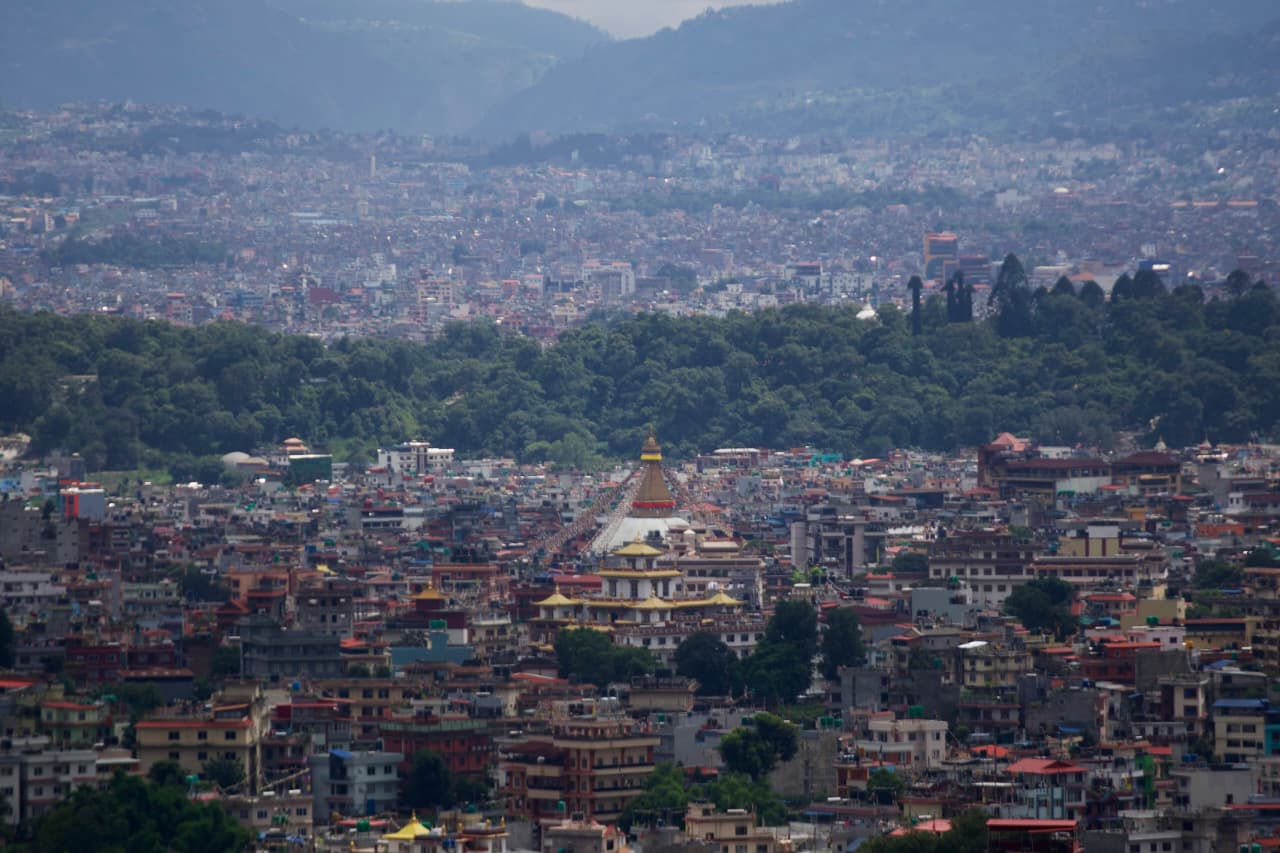 Kathmandu valley clears up after days of continuous rainfall (Photo Feature)