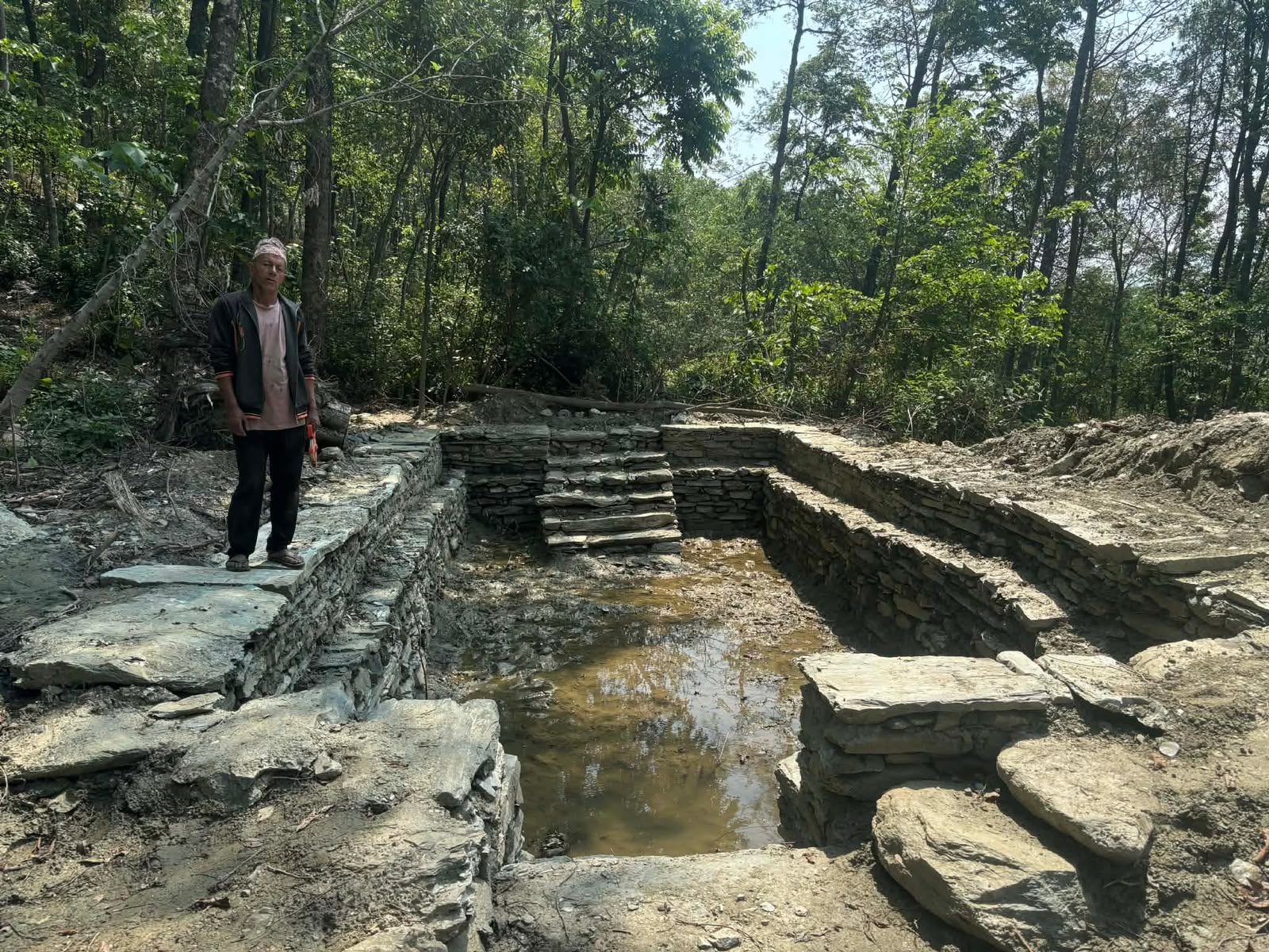 Six recharge ponds constructed in Myagdi community forests