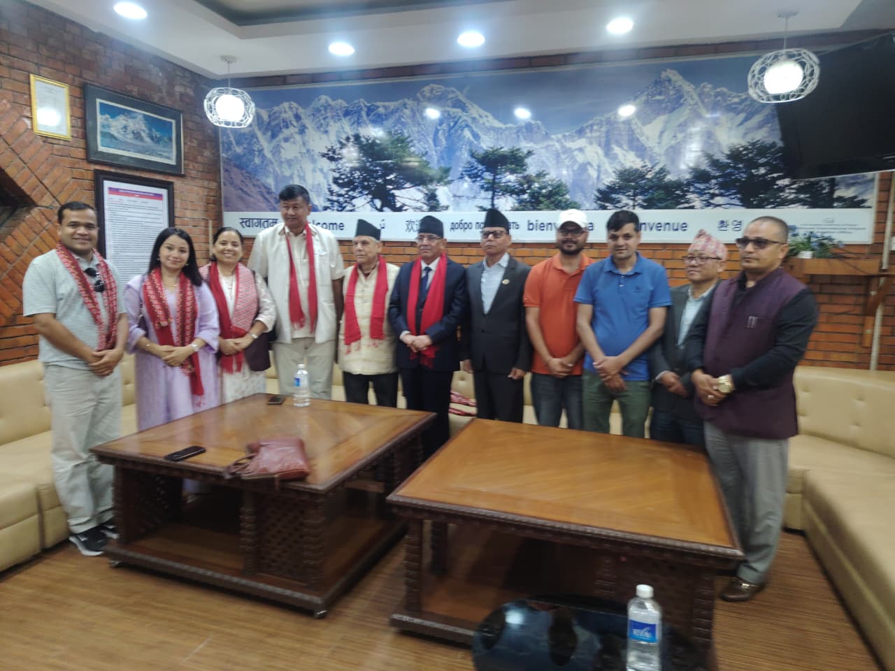 Prachanda departs for Sri Lanka to attend Asian Dialogue