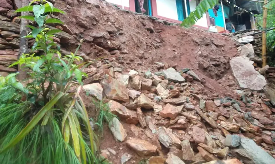 At least three injured after house collapses in Baitadi
