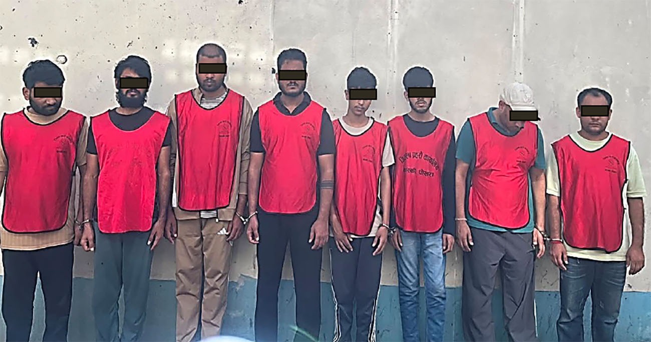Cross-border online betting network busted in Pokhara, eight arrested