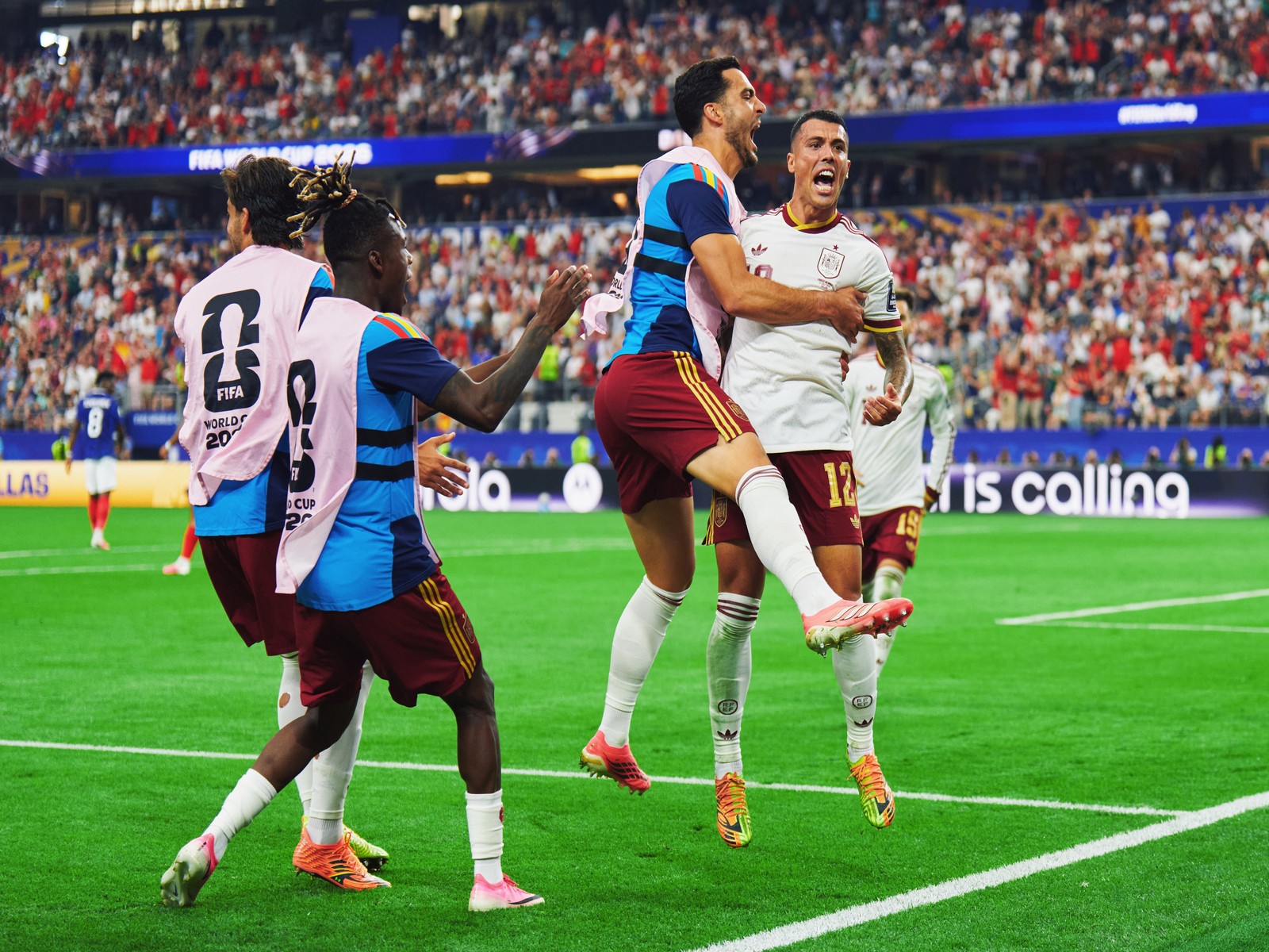 France gored 2-0 by Spain, marches in final for second time