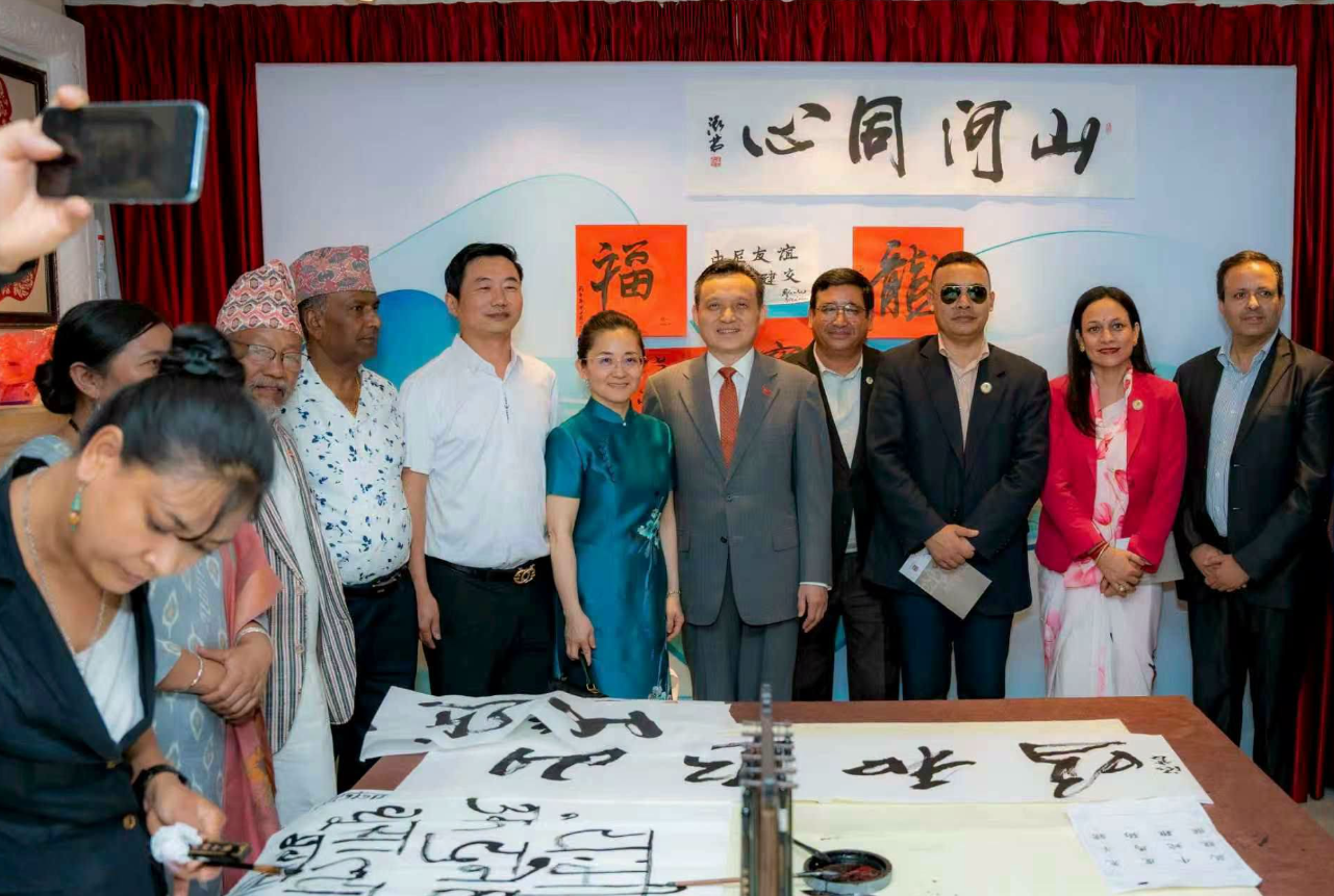 Chinese ambassador seen at China-Nepal cultural salon in Kathmandu