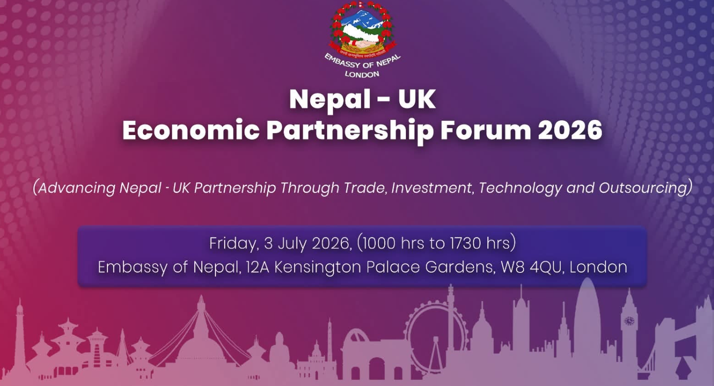 Nepal Embassy in London to host Nepal-UK business forum
