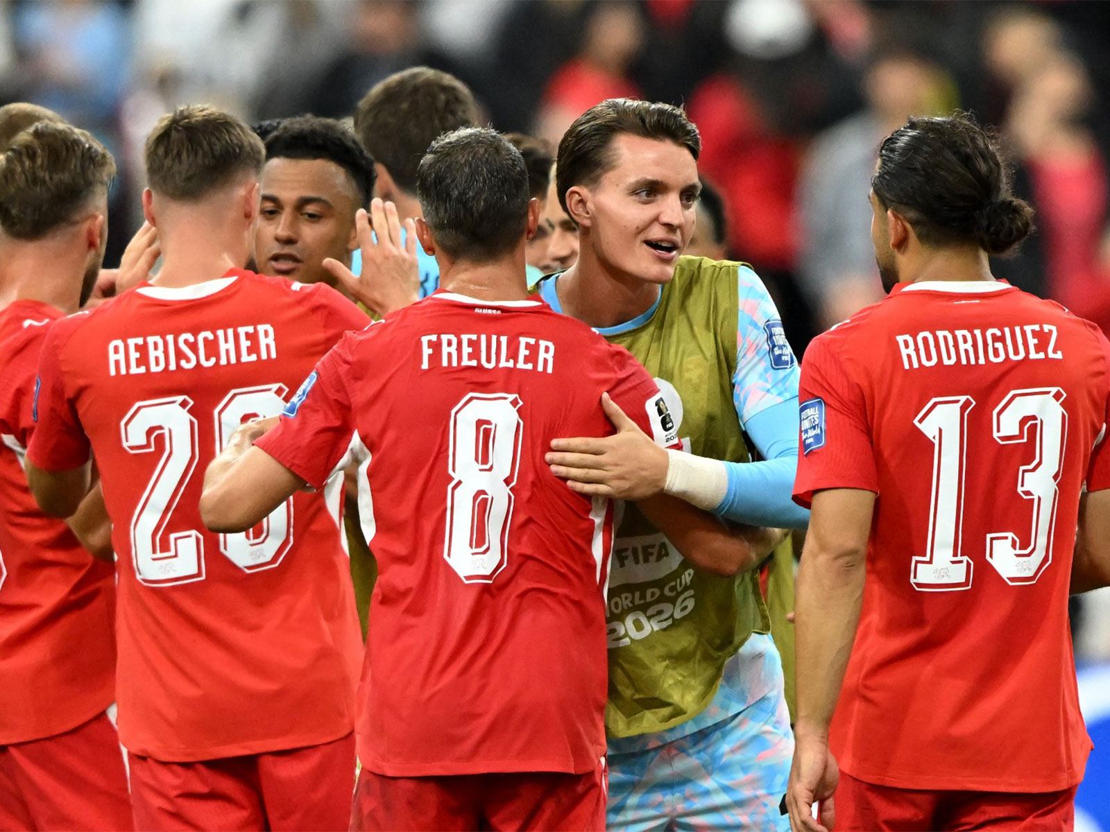 Switzerland cruise past Algeria to enter Round of 16