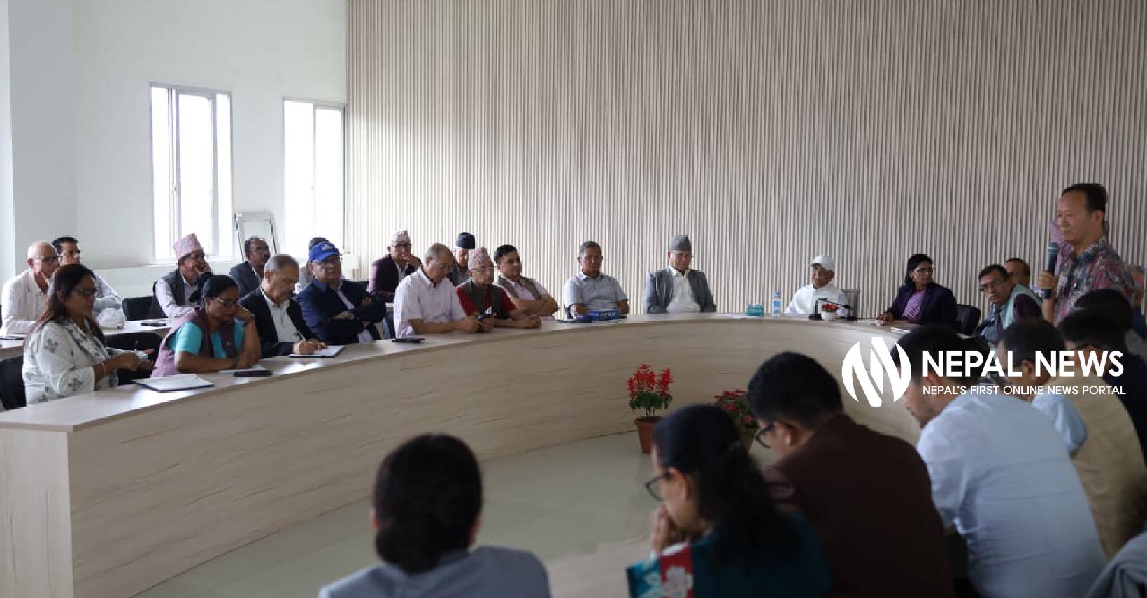 Top UML leadership holds interactive meet with federal lawmakers (Photo Feature)
