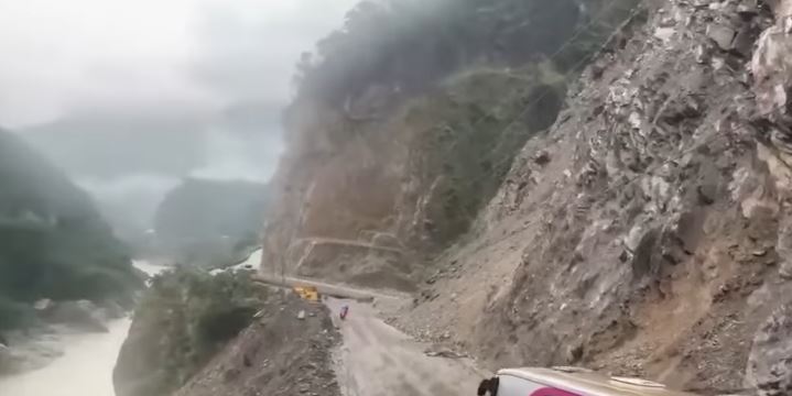 Narayangadh–Muglin road section partially reopened to one-way traffic