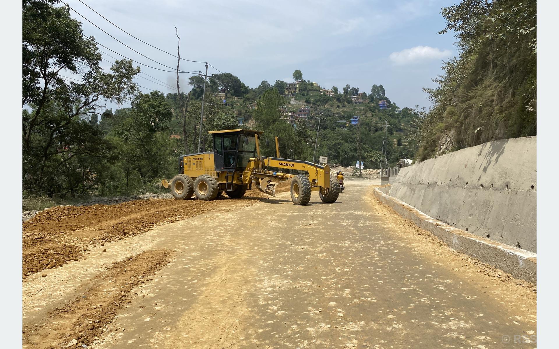 Nighttime closure on Dhulikhel-Khawa road postponed due to rain