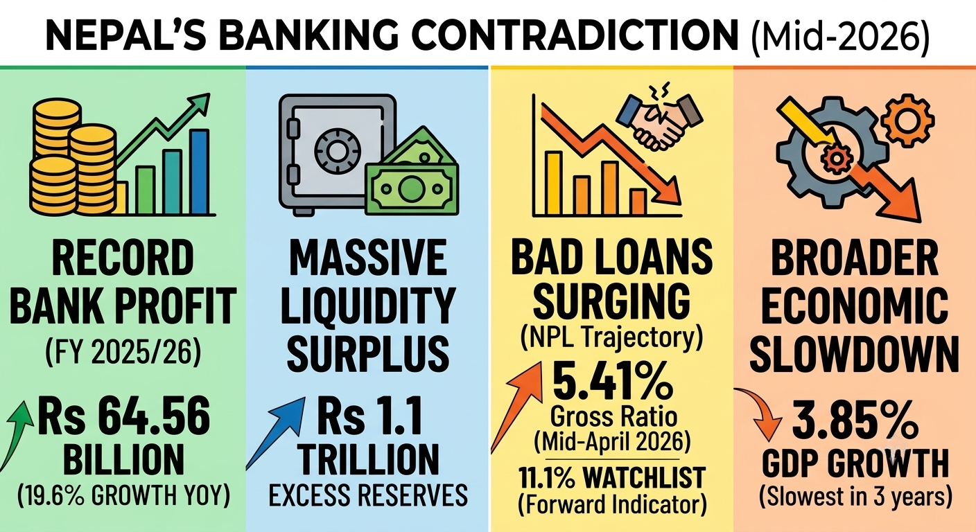 Why Nepal’s banking boom is not fueling the economy