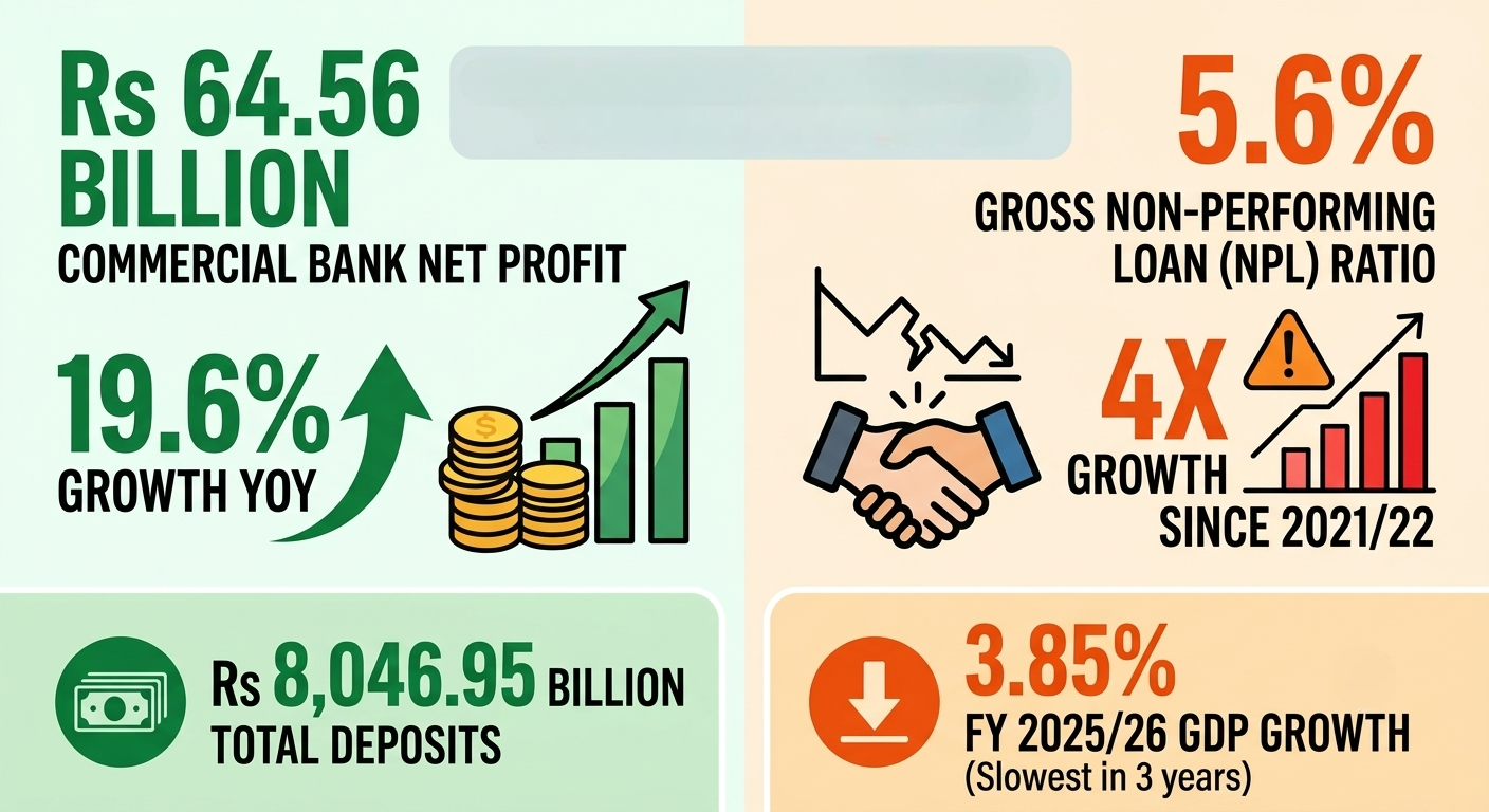 Why Nepal’s banks are drowning in cash but starving for borrowers