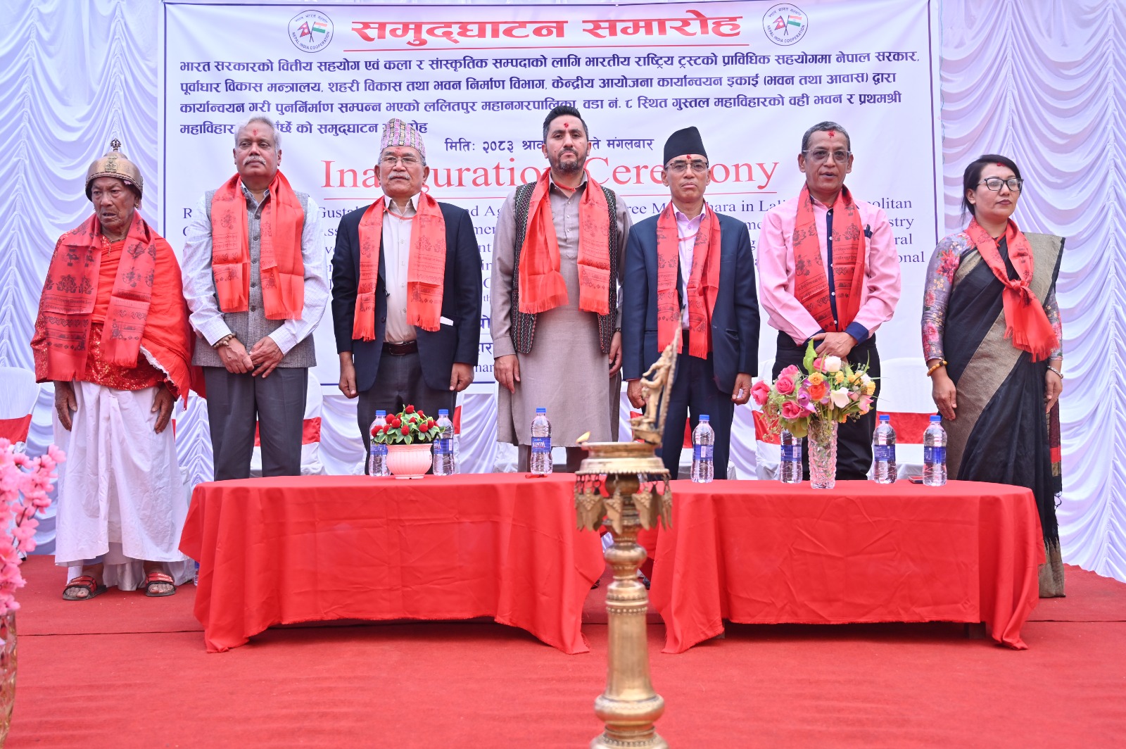 India-backed restoration of Lalitpur heritage sites completed