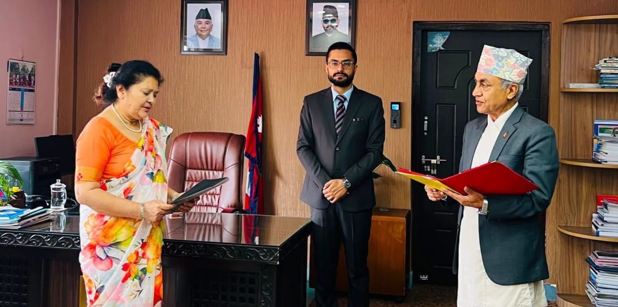 TU Service Commission gets full shape as newly appointed chairman and member take oath and assume office