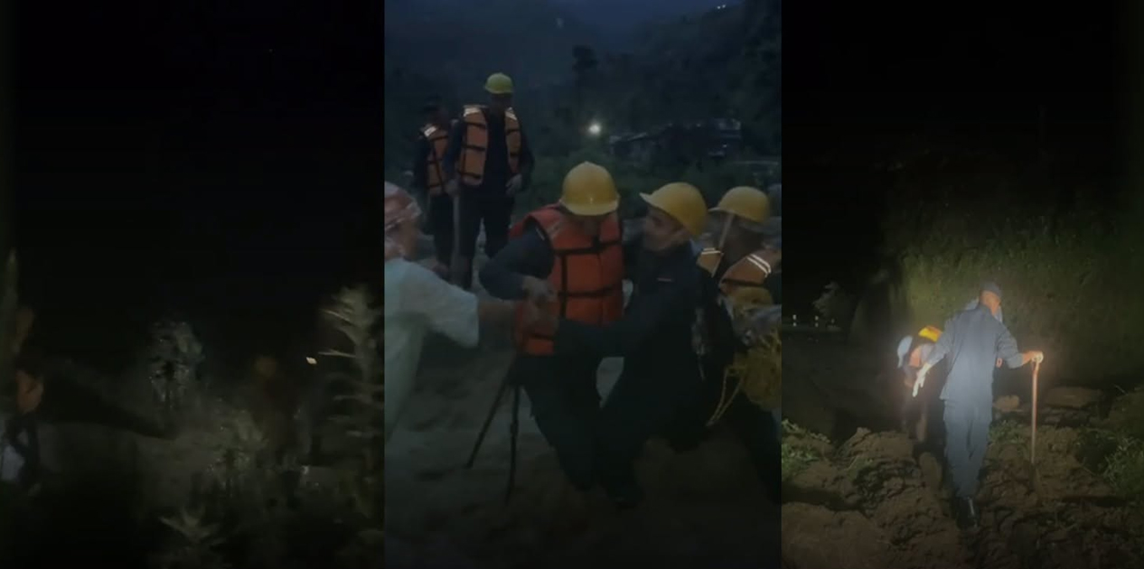 Landslide triggers evacuation of 13 households in Bajura