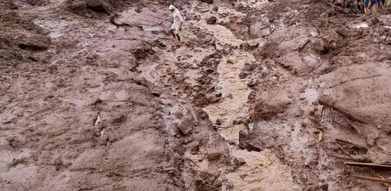 Karnali Highway blocked in Kalikot due to landslide