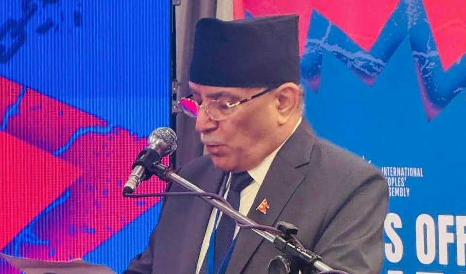 Prachanda outlines socialist framework at ‘Hands off Asia’ conference in Colombo
