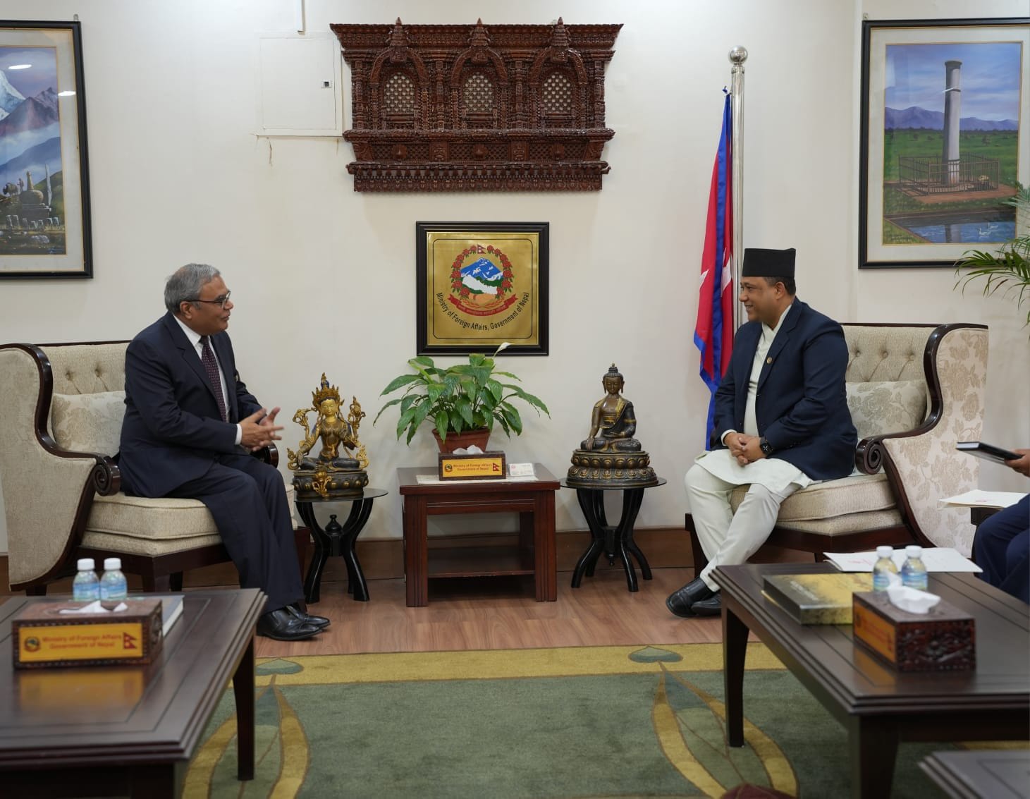 BIMSTEC Secretary General calls on Foreign Minister Khanal, Foreign Secretary Rai
